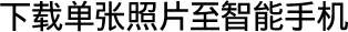 下载单张照片至智能手机
