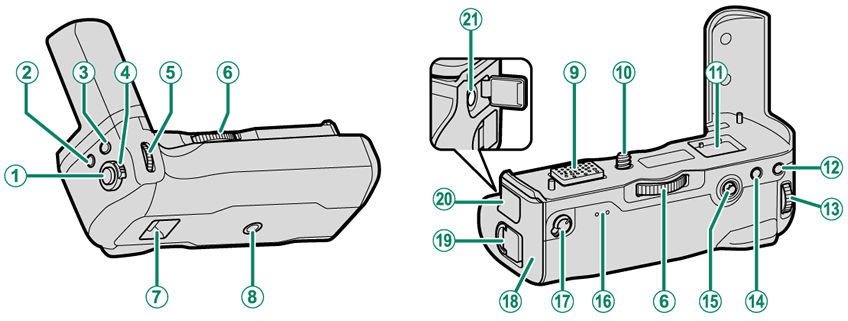 FUJIFILM X-T3 バッテリーグリップ